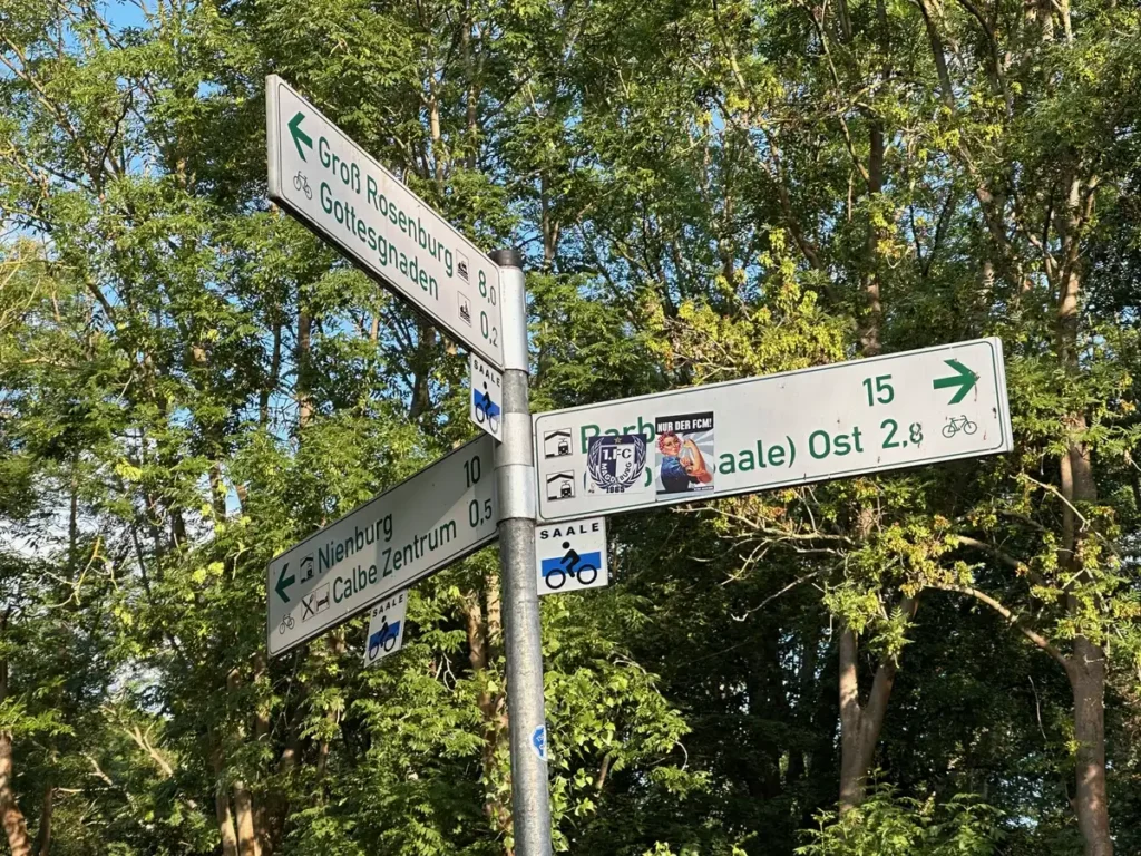 Calbenser Wohnungsbaugesellschaft mbH - Radwege