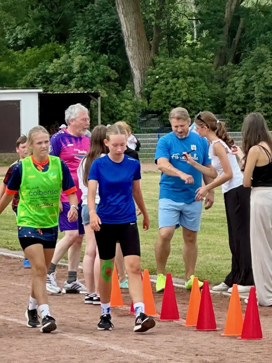 Calbenser Wohnungsbaugesellschaft mbH - Spendenlauf Gym